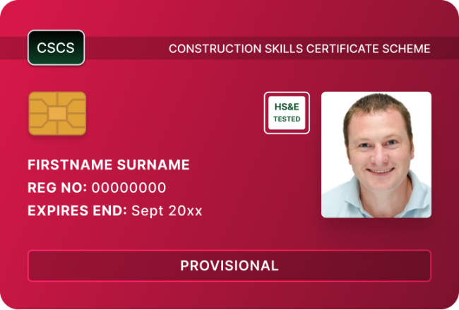 CITB (CSCS) Test- Red  Provisional CSCS Card